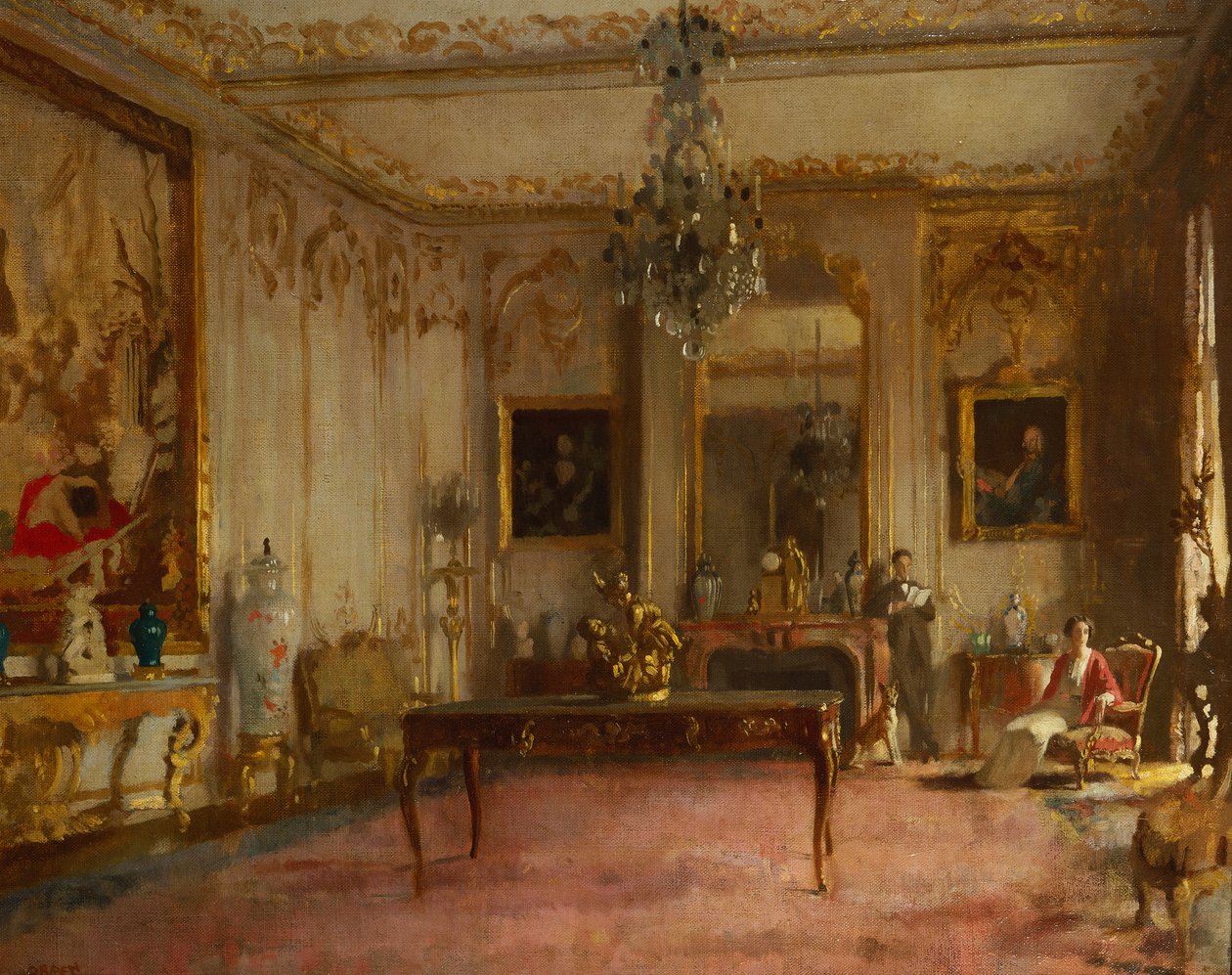 Park Lane belső alkotó: William Orpen