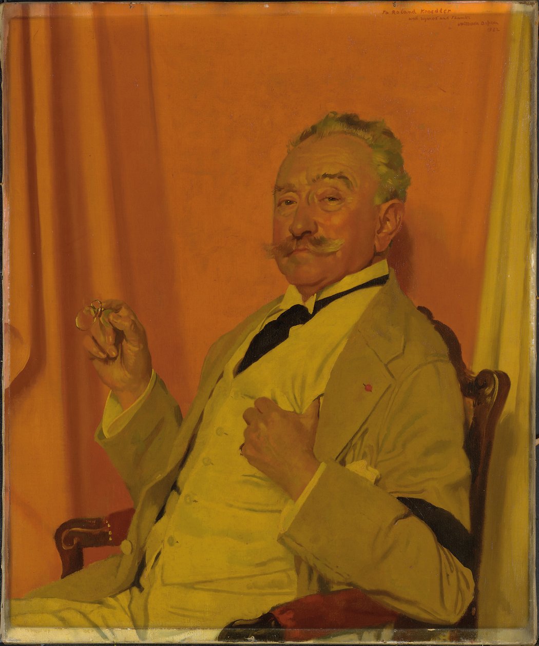 Roland Knoedler portréja, 1922 alkotó: William Orpen