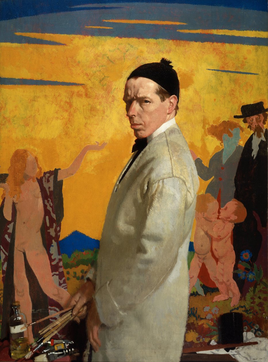 Önarckép alkotó: William Orpen
