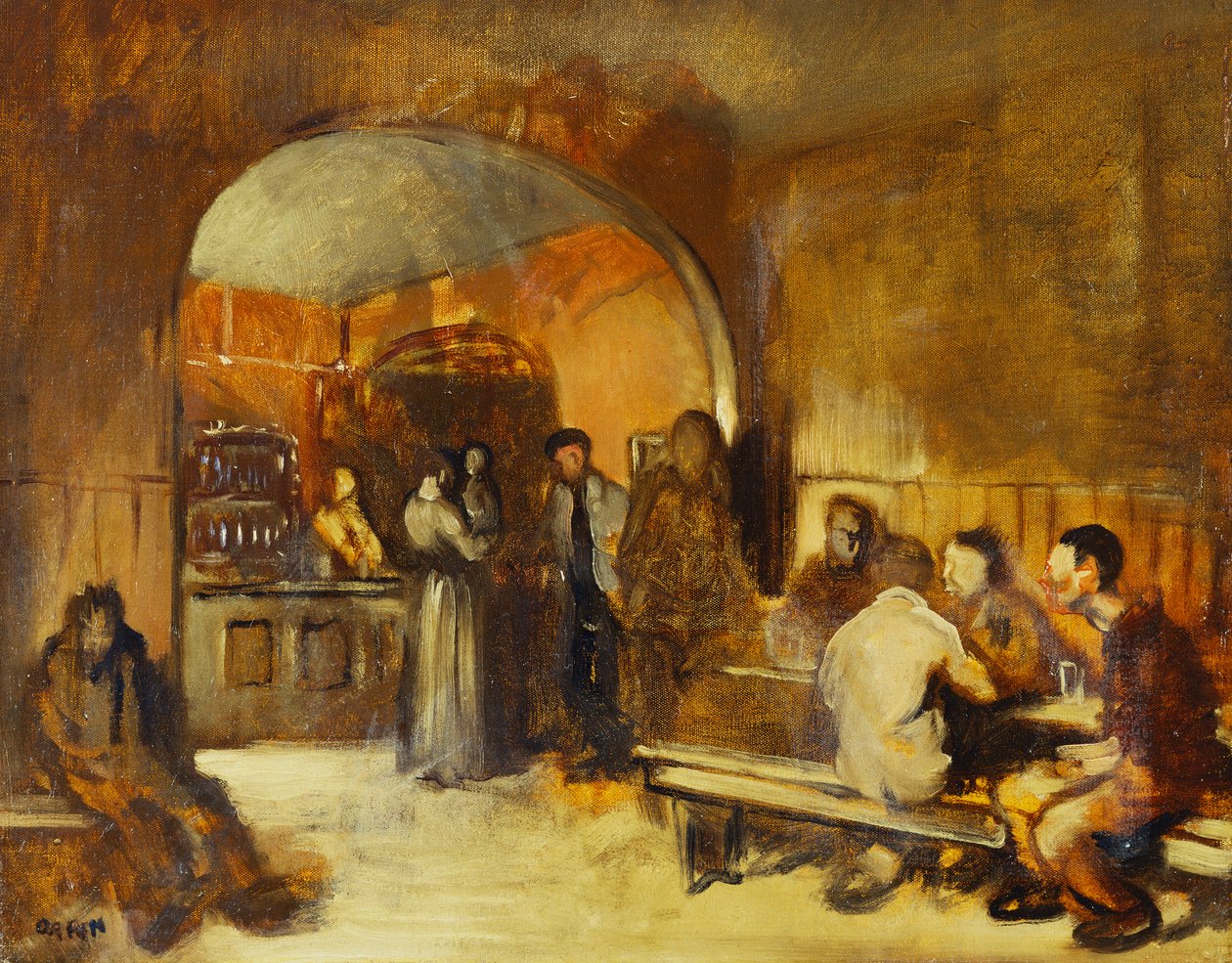 Taverna belső alkotó: William Orpen