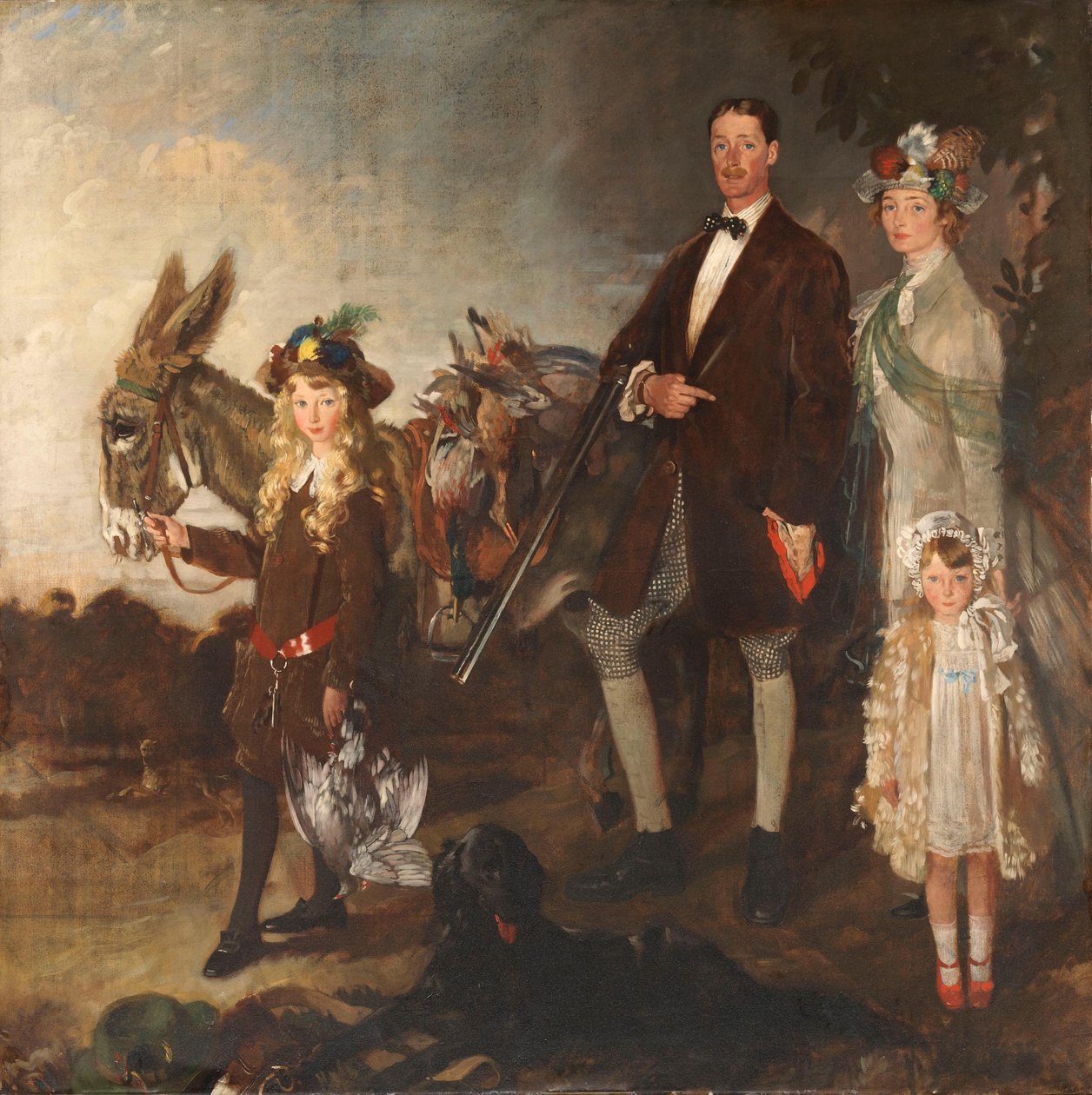 A Vere Foster család alkotó: William Orpen