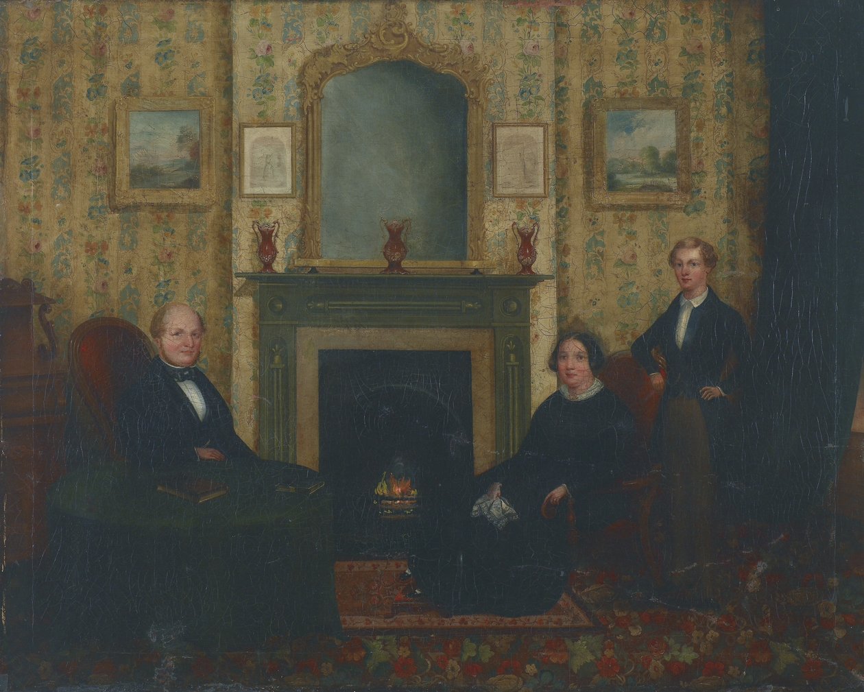 A Hull-i Glen család alkotó: William Overend Geller