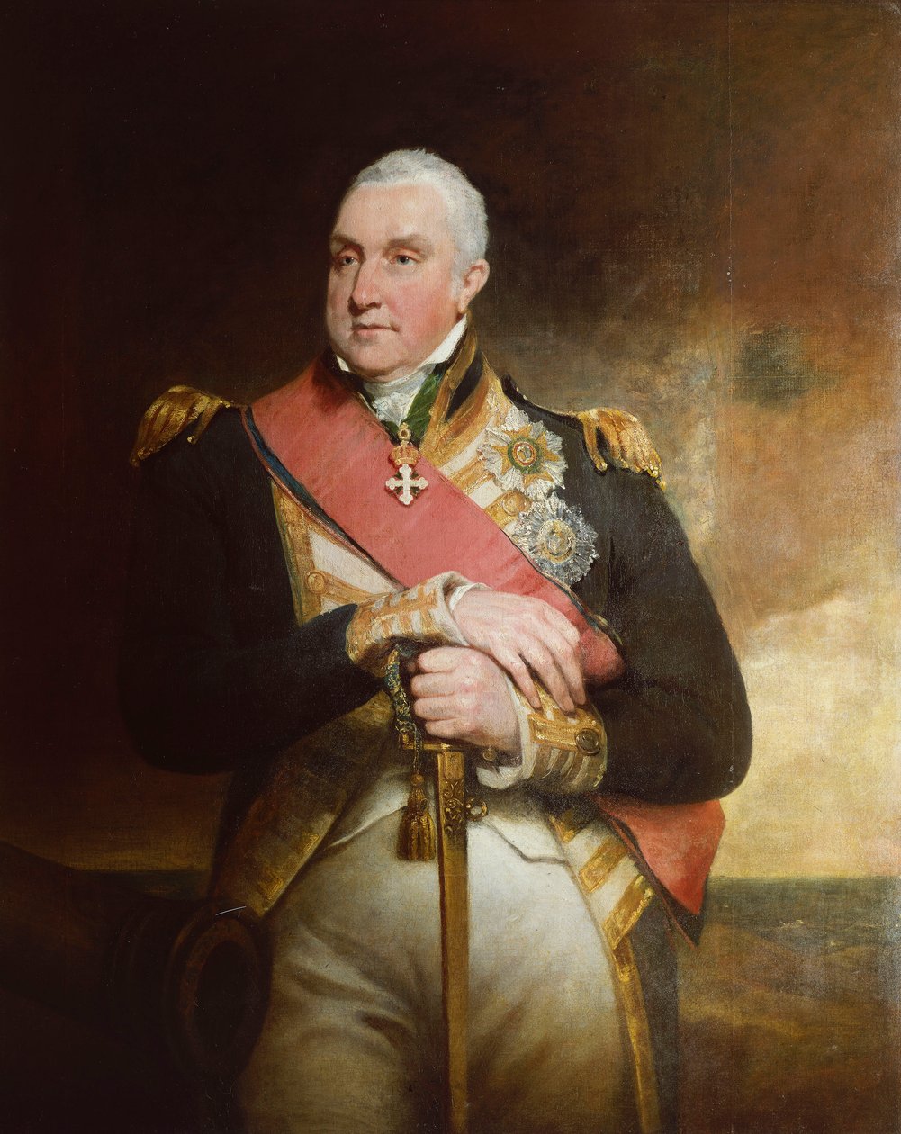 Edward Pellew admirális alkotó: William Owen
