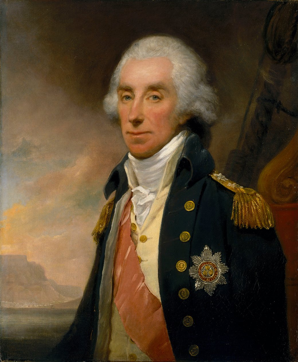Lord George Keith Elphinstone admirális alkotó: William Owen