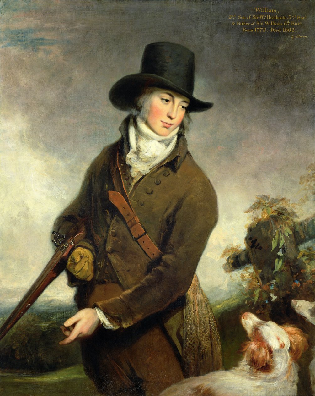 William Heathcote tiszteletes (1772-1802) (olaj, vászon) alkotó: William Owen