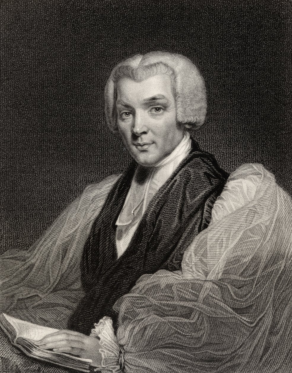 William Howley, W. Holl metszete, a National Portrait Gallery II. kötetéből, 1835 körül megjelent (litho) alkotó: William Owen