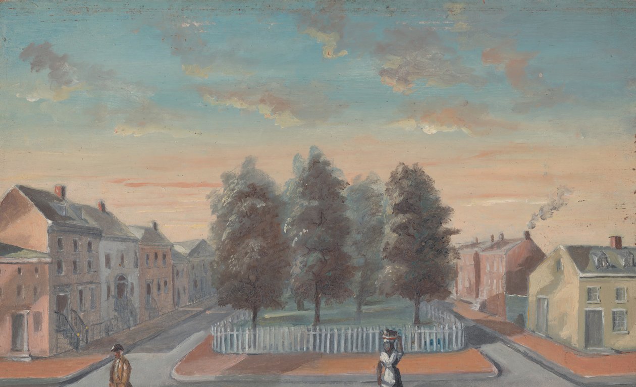 Sült körte a Duane Parkban, 1870-es évek. alkotó: William P. Chappel