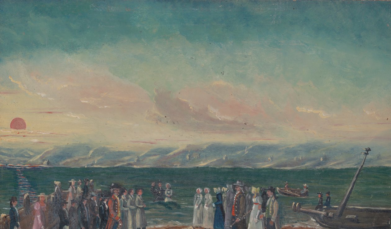Keresztség, 1870-es évek. alkotó: William P. Chappel