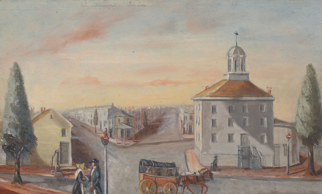 Forró kukorica eladó, 1870-es évek. alkotó: William P. Chappel