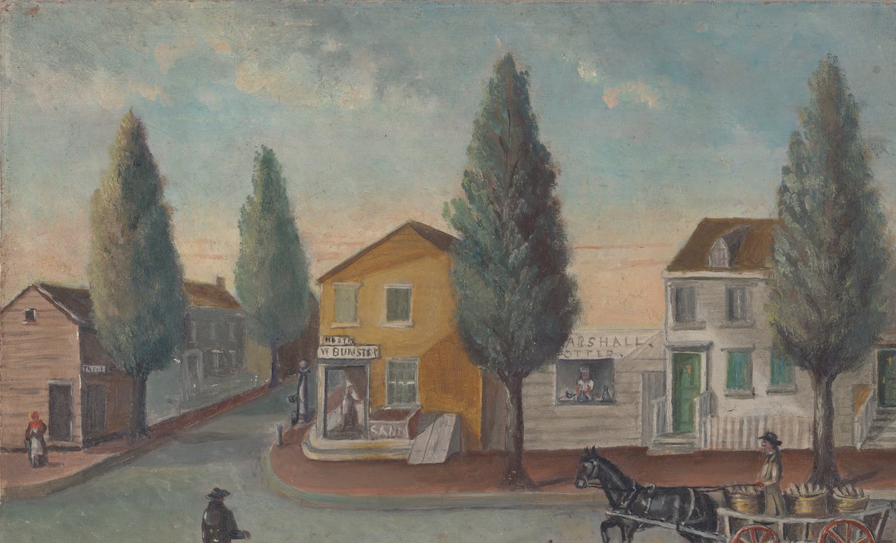 A pékszekere, 1870-es évek. alkotó: William P. Chappel