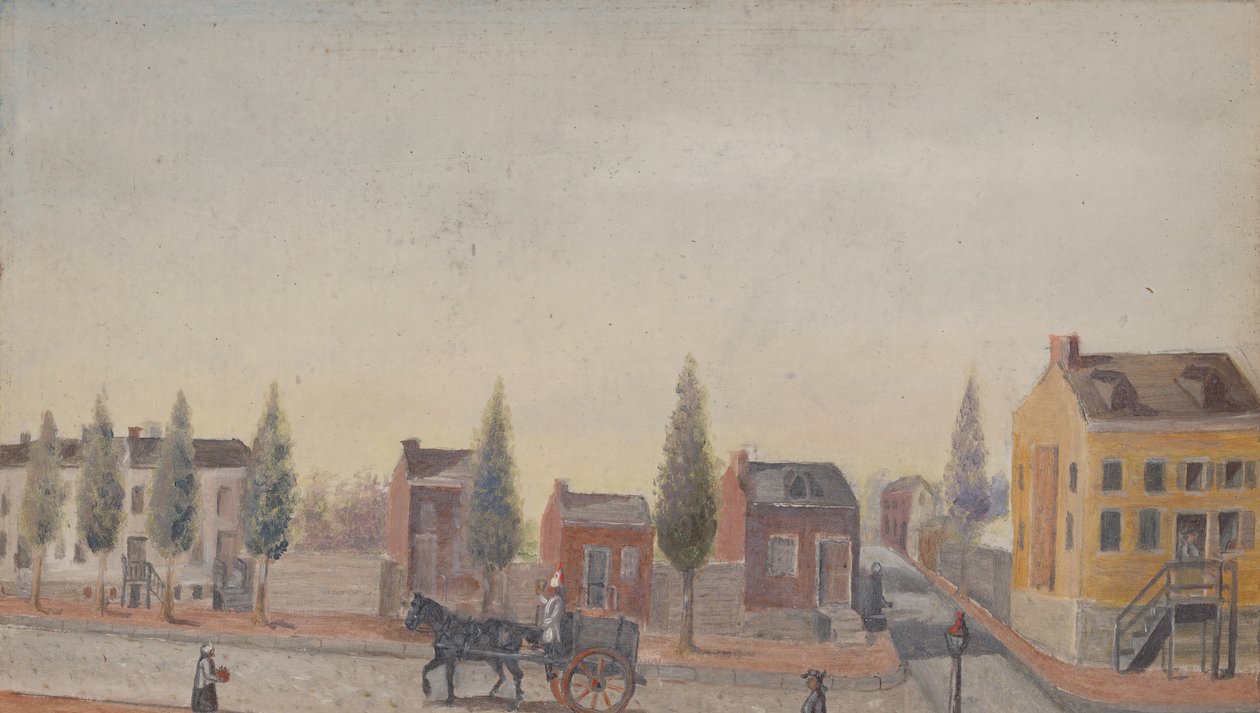 A szemeteskocsi, 1870-es évek. alkotó: William P. Chappel