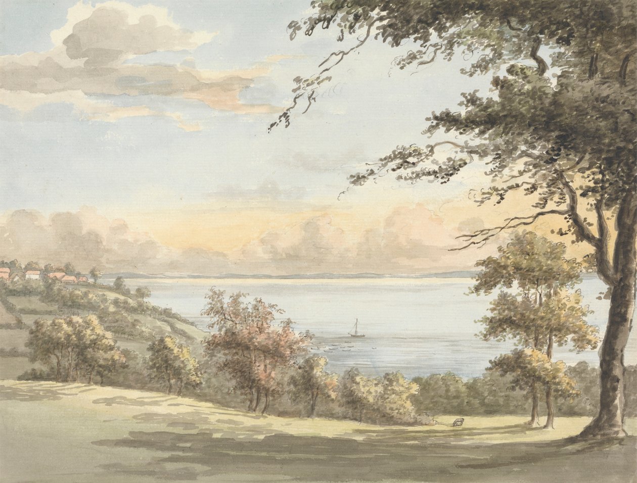 Priory Sands, Wight-sziget alkotó: William P. Sherlock
