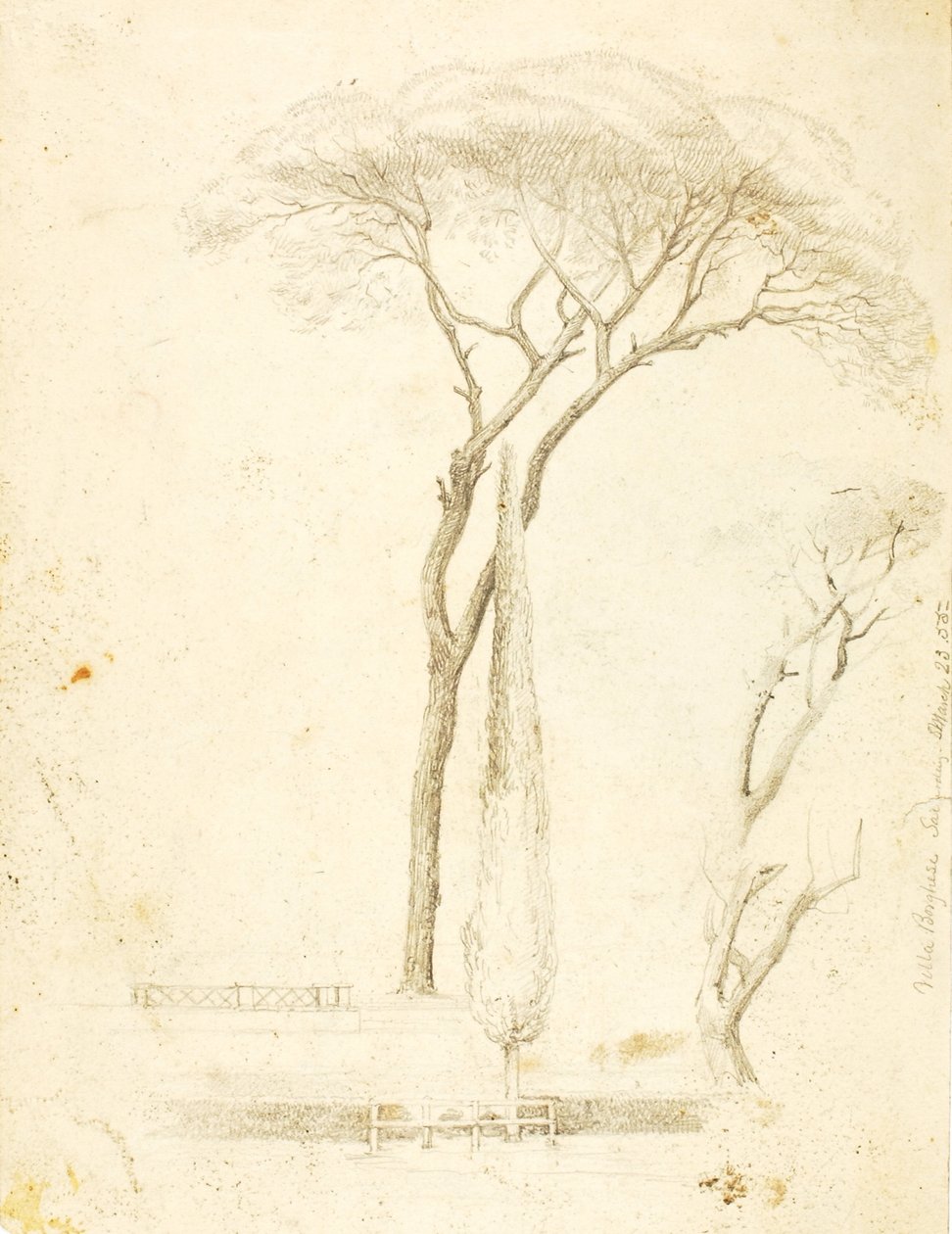(Tanulmányok--Villa Borghese, 2 ábra, stb.) alkotó: William Page