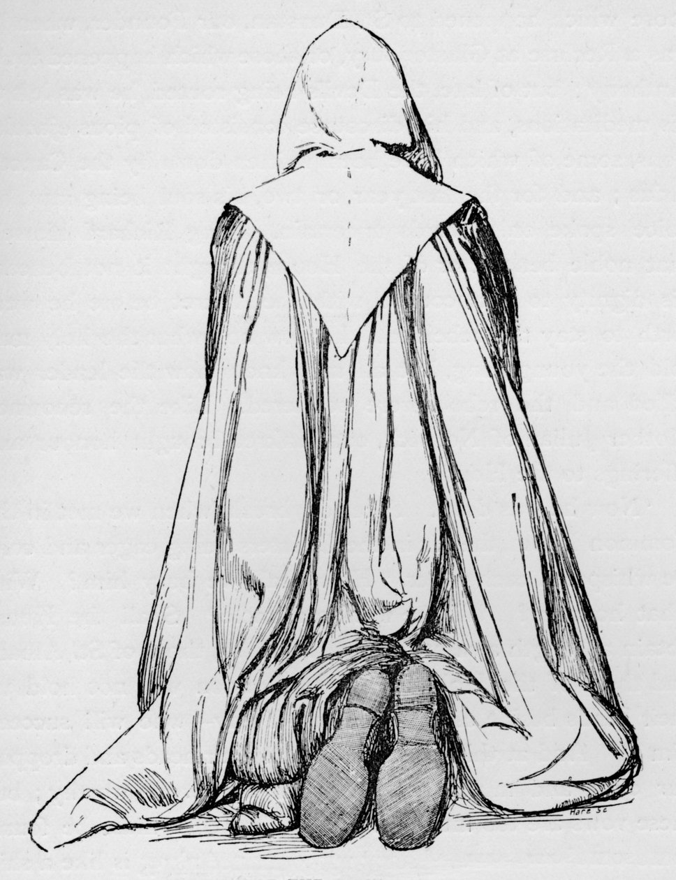 A Szent Benedek-rend szerzetese, c1897 alkotó: William Patten