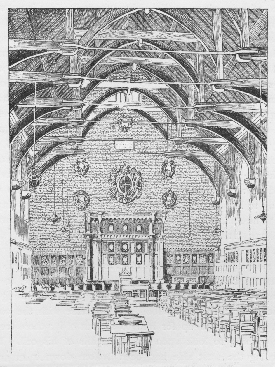 A Westminster Schoolroom, korábban The Abbots Dormitory, 1897 alkotó: William Patten