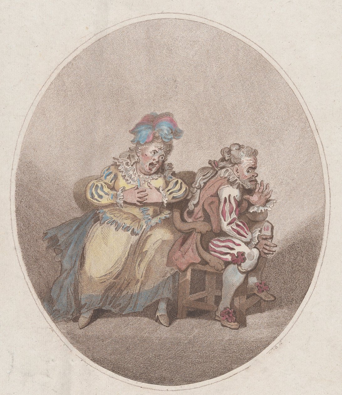 The Duenna & Little Isaac, 1784. április 1. alkotó: William Paulet Carey