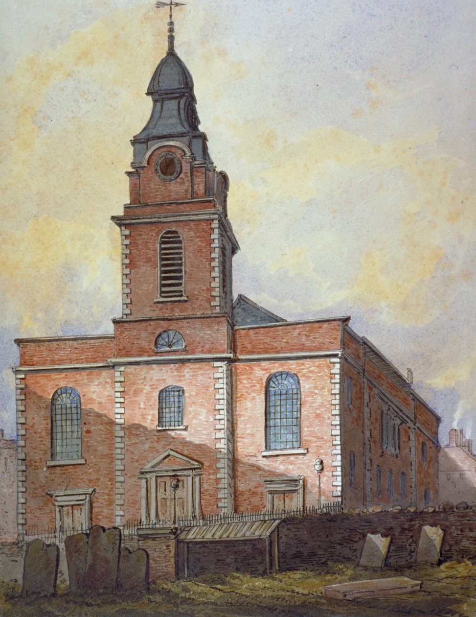 St John-at-Wapping templom, London, 1815 alkotó: William Pearson