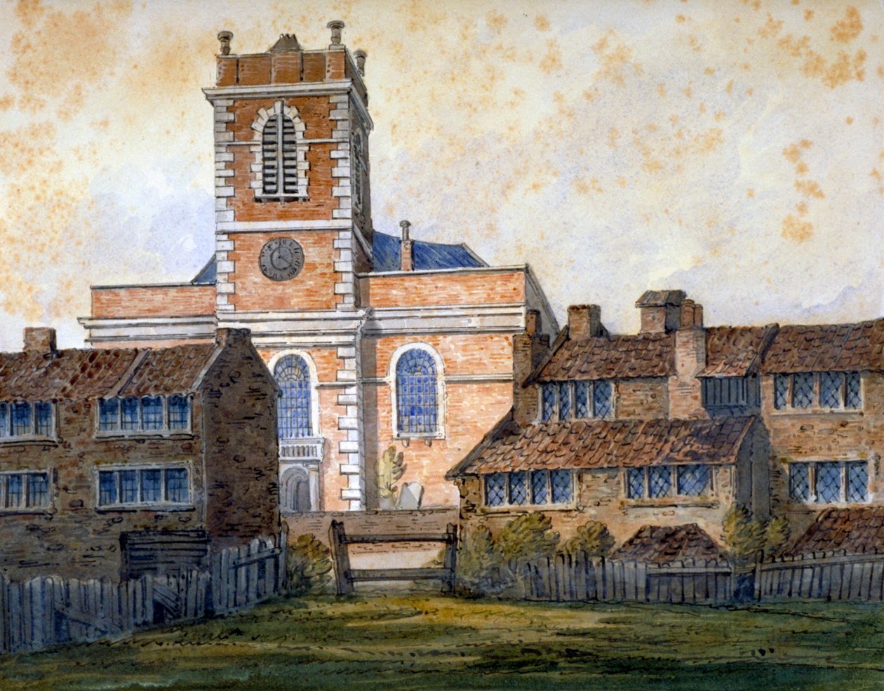 Szent Máté templom, Bethnal Green, London, 1815 alkotó: William Pearson