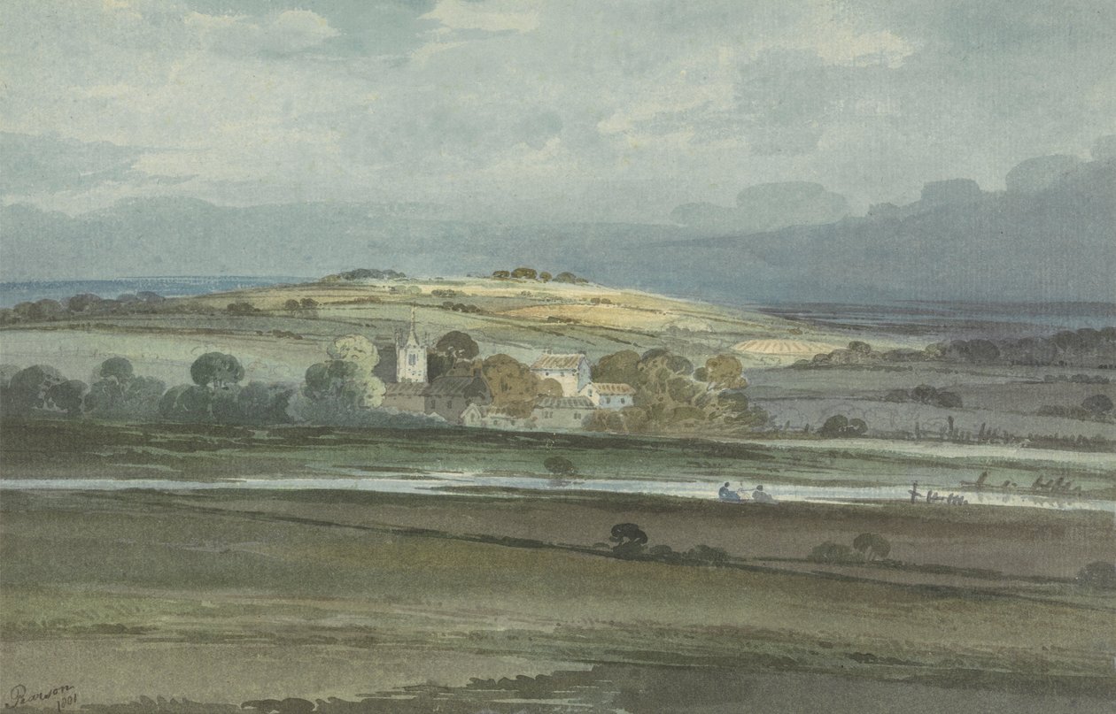 A Maidstone melletti Boxley Hillről alkotó: William Pearson
