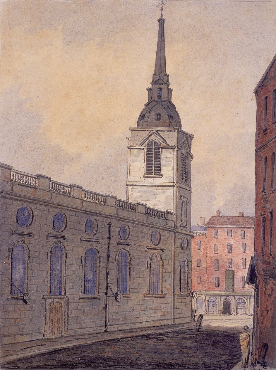 St Benet Gracechurch, London, 1810 alkotó: William Pearson