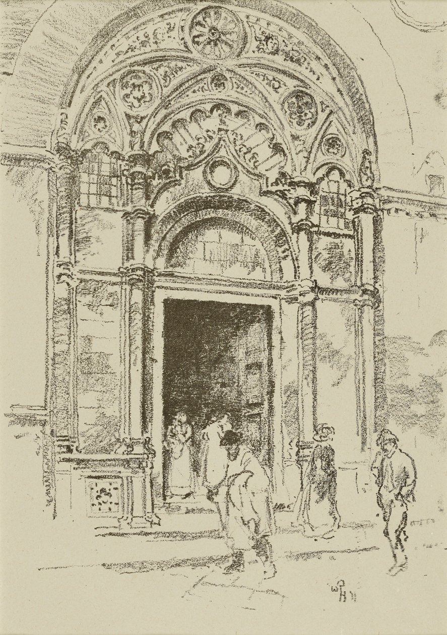 San Michelénél alkotó: William Penhallow Henderson