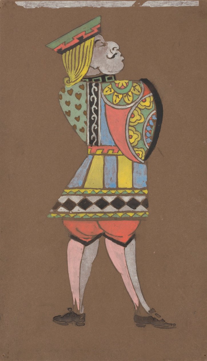 Knave of Hearts (Alice Csodaországban jelmeztervezője) alkotó: William Penhallow Henderson