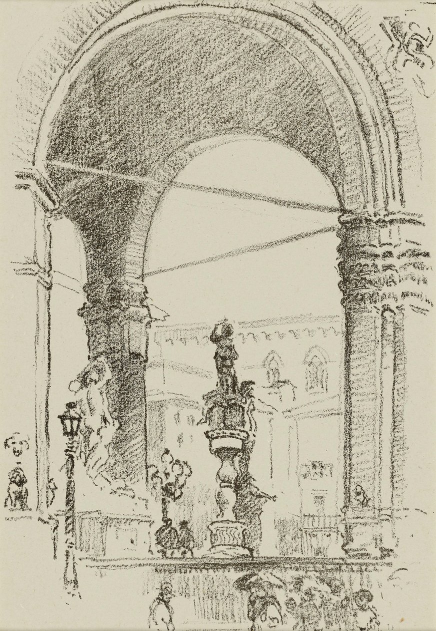 Loggia dei Lanzi alkotó: William Penhallow Henderson