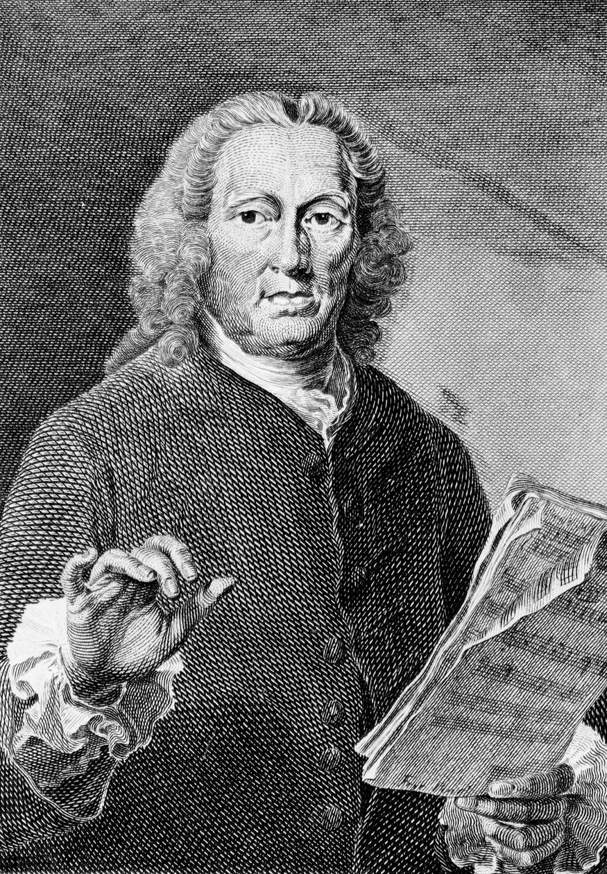 Richard Leveridge, 1760 körül (mezzotint) alkotó: William Pether