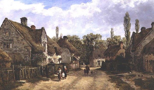 Langford Village, Wiltshire alkotó: William Pitt