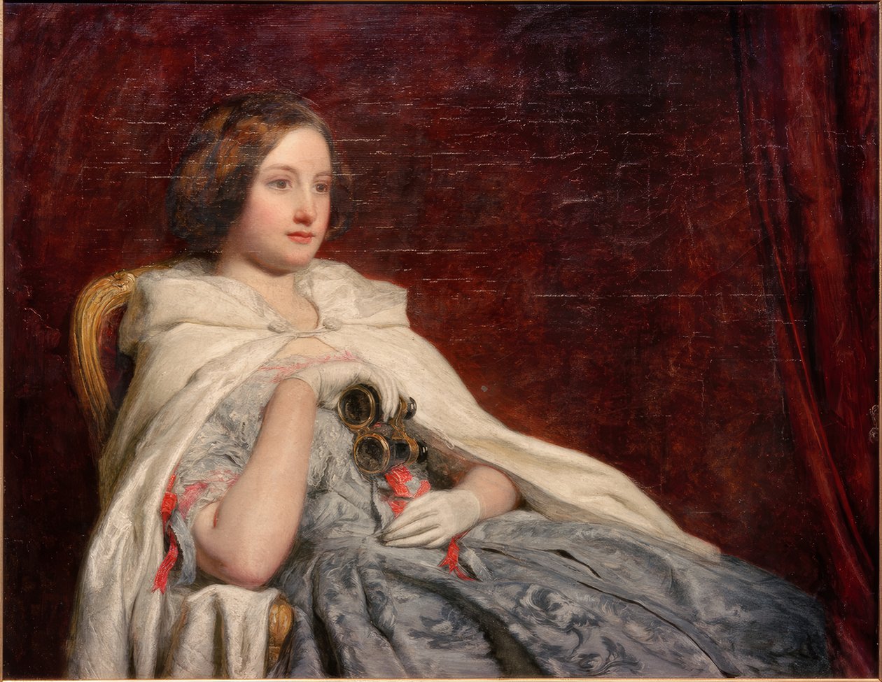 Az operában alkotó: William Powell Frith