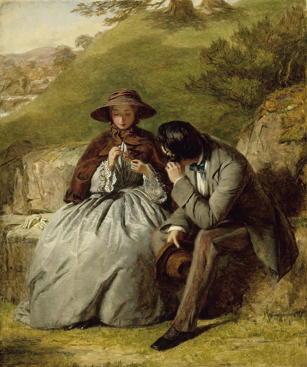 A szeretők alkotó: William Powell Frith