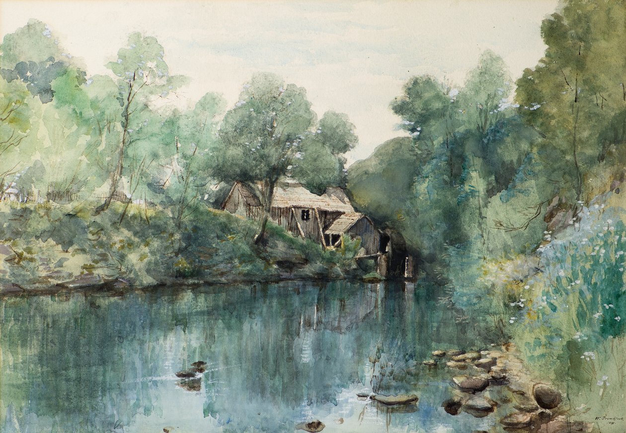 Fűrésztelep, Speediehill alkotó: William Proudfoot