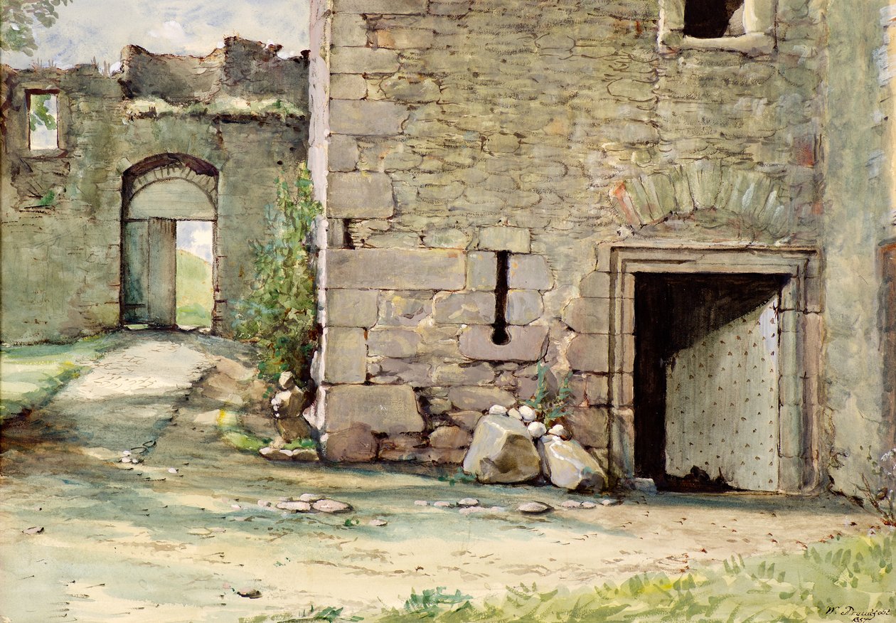 A West Gateway, Mains Castle alkotó: William Proudfoot
