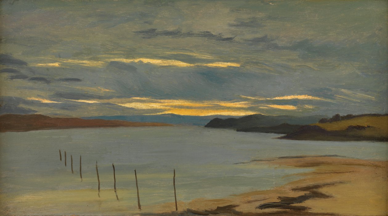 Dorset Coast (olaj a fedélzeten) alkotó: William Pye