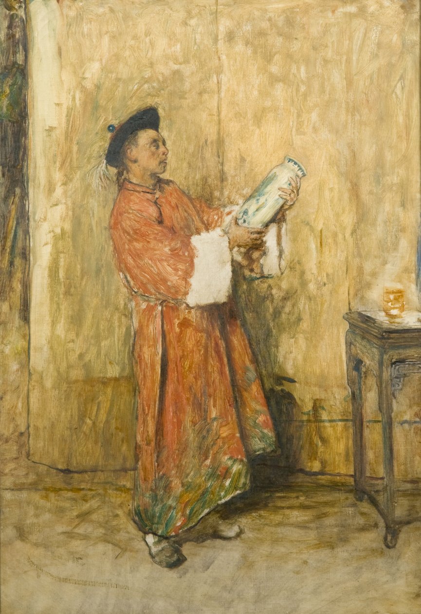 Az ínyence – délutáni vázlat alkotó: William Quiller Orchardson