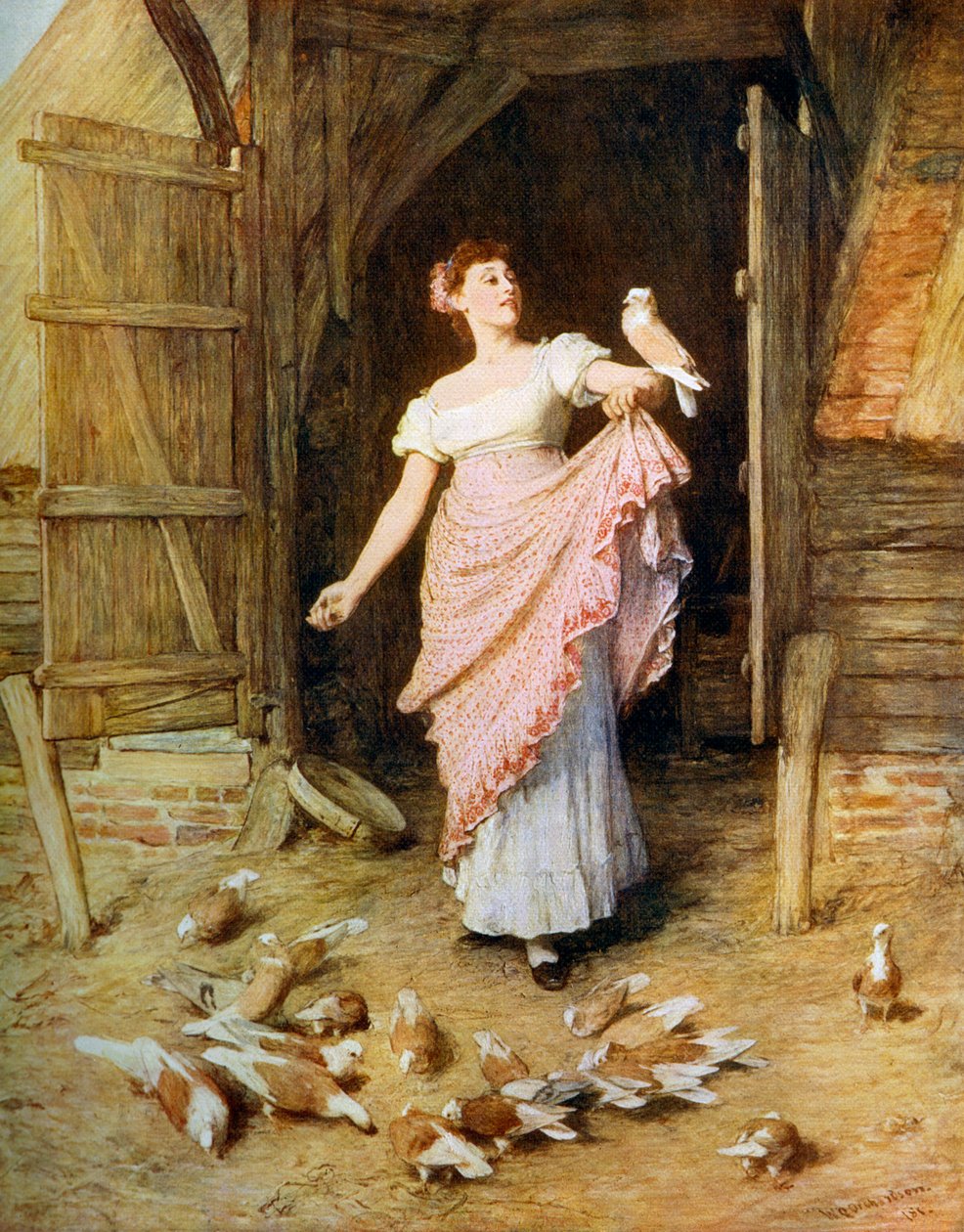A földművesek lánya, 1881, 1912. alkotó: William Quiller Orchardson
