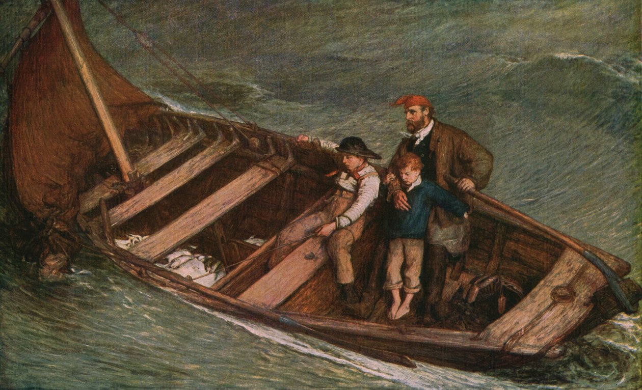 Toilers of the Sea, 1870, c1930. alkotó: William Quiller Orchardson