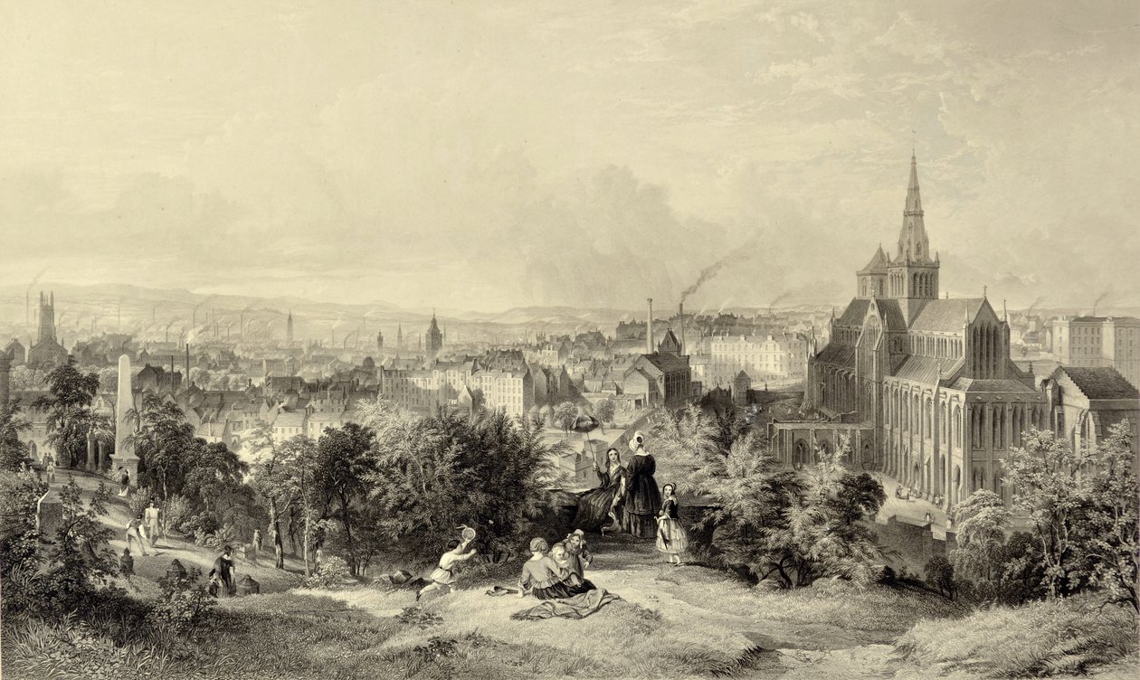 Glasgow a nekropoliszból alkotó: William Richardson