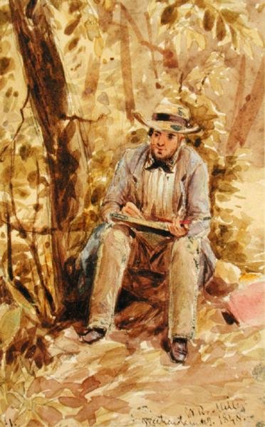 Önarckép alkotó: William Rickarby Miller