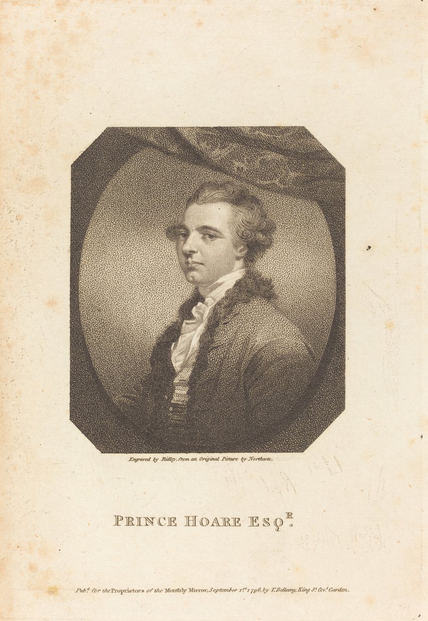Hoare herceg Esq. alkotó: William Ridley after James Northcote