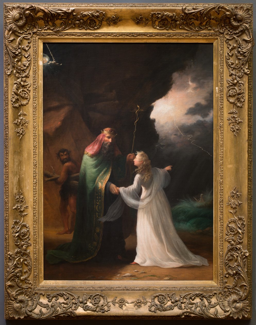 Jelenet a Viharból, 1850 körül (olaj, vászon) alkotó: William Rimmer