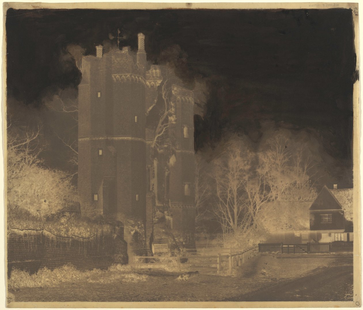 Nether Hall,1850 (fotó) alkotó: William Robert Baker