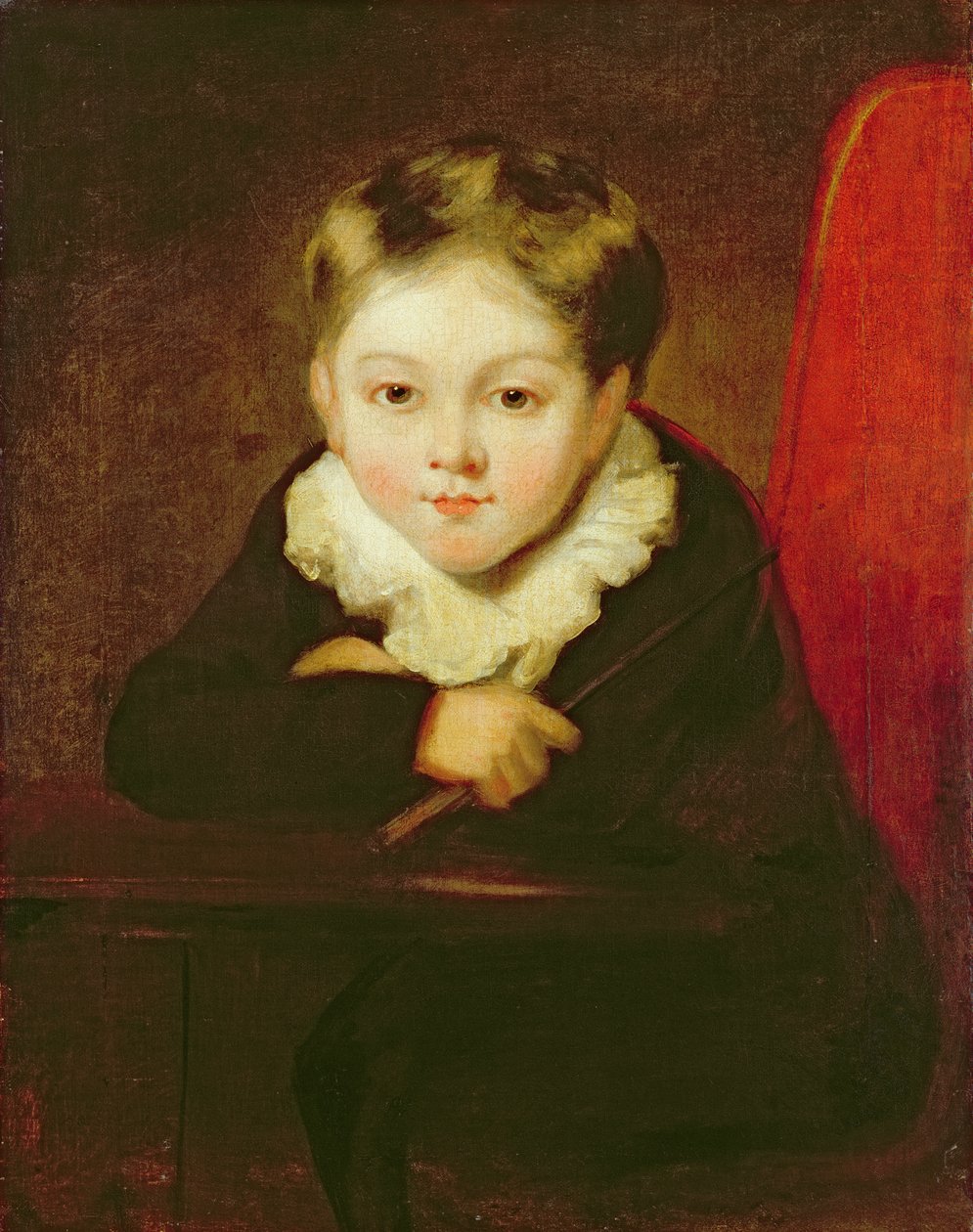 A művész fiának portréja alkotó: William Robinson