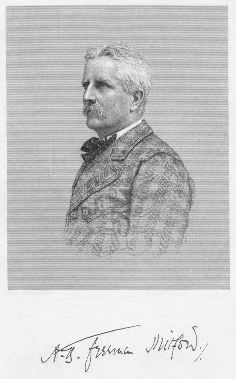 A G Freeman Mitford, 1893. alkotó: William Roffe