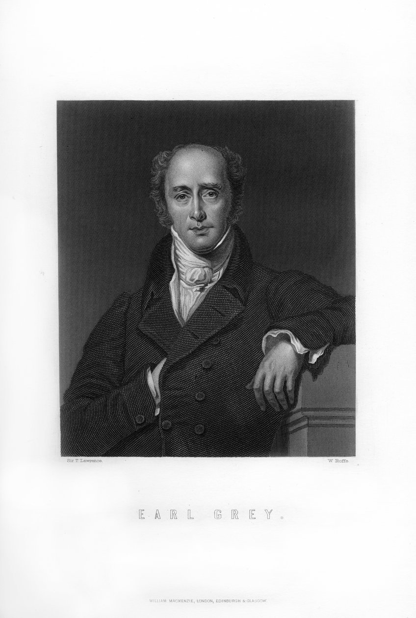 Charles Grey, 2. Earl Grey, brit whig államférfi és miniszterelnök, 1893. alkotó: William Roffe