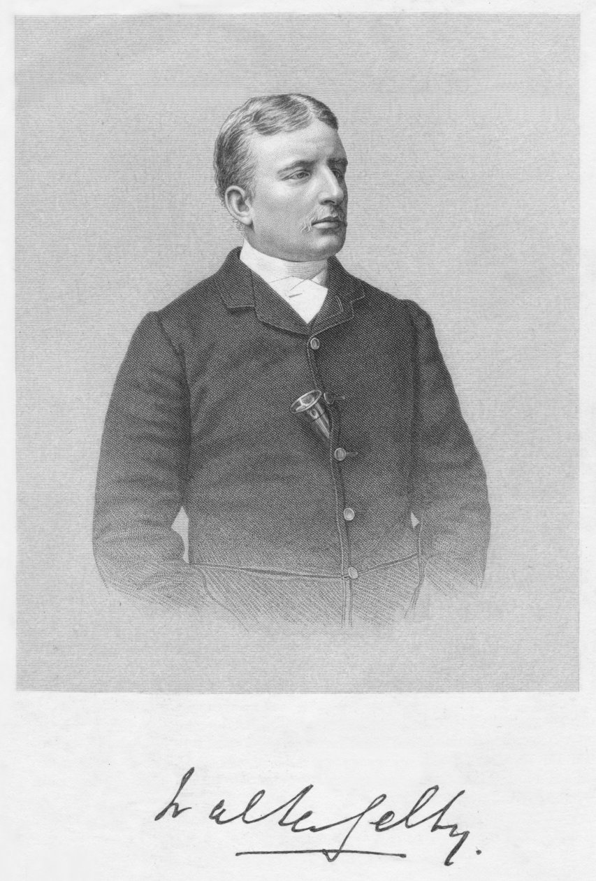Férfi portré, 1893. alkotó: William Roffe