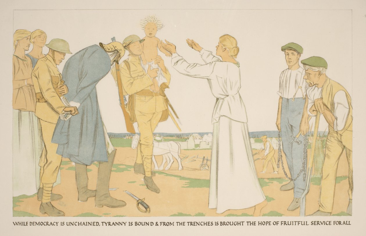 Gazdák és katonák a földön A demokrácia diadala (eredeti cím) Nagy háború: Britannia erőfeszítései és eszméi (sorozat címe) The Great War: Britain