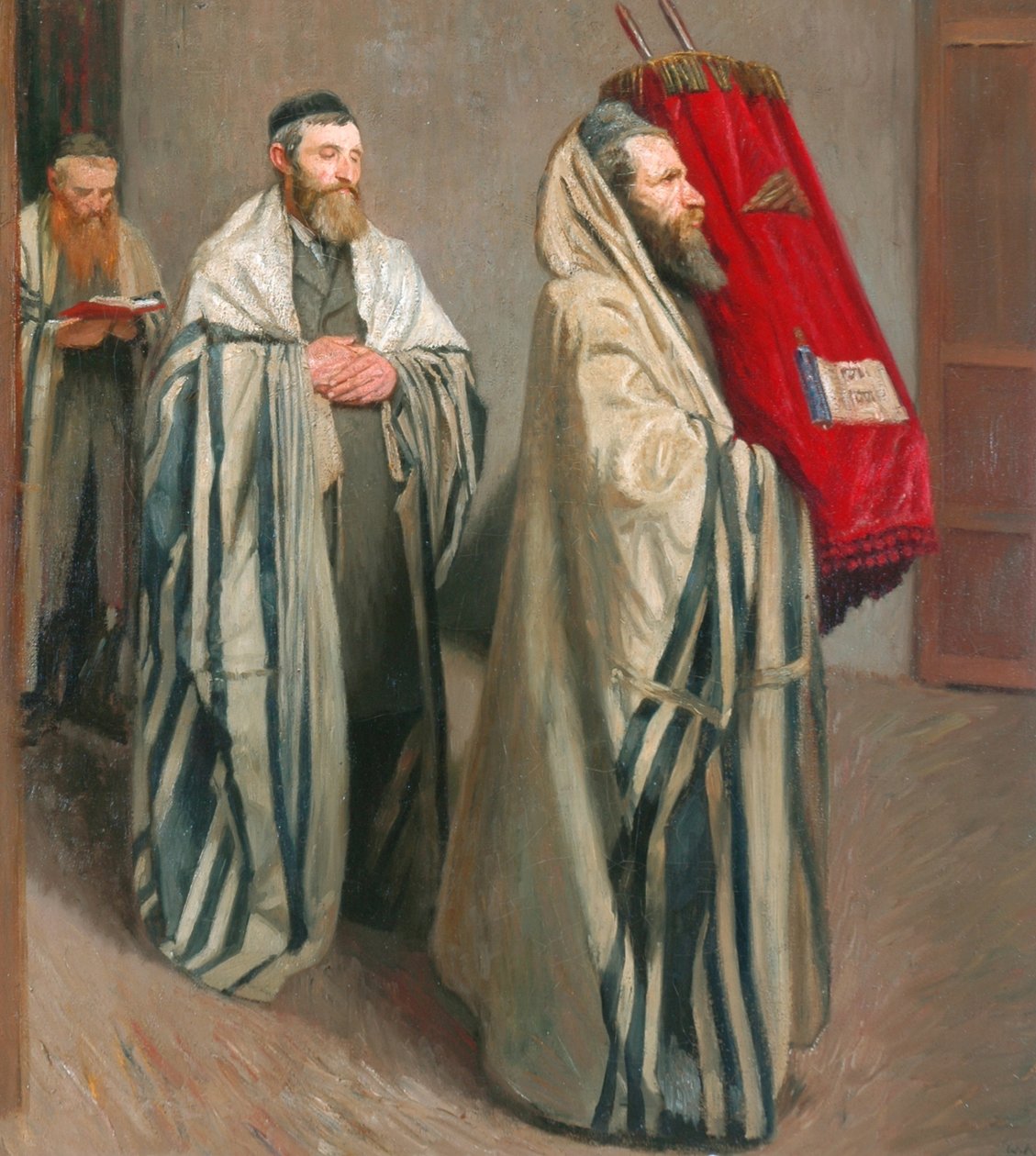 A Törvény hordozása alkotó: William Rothenstein