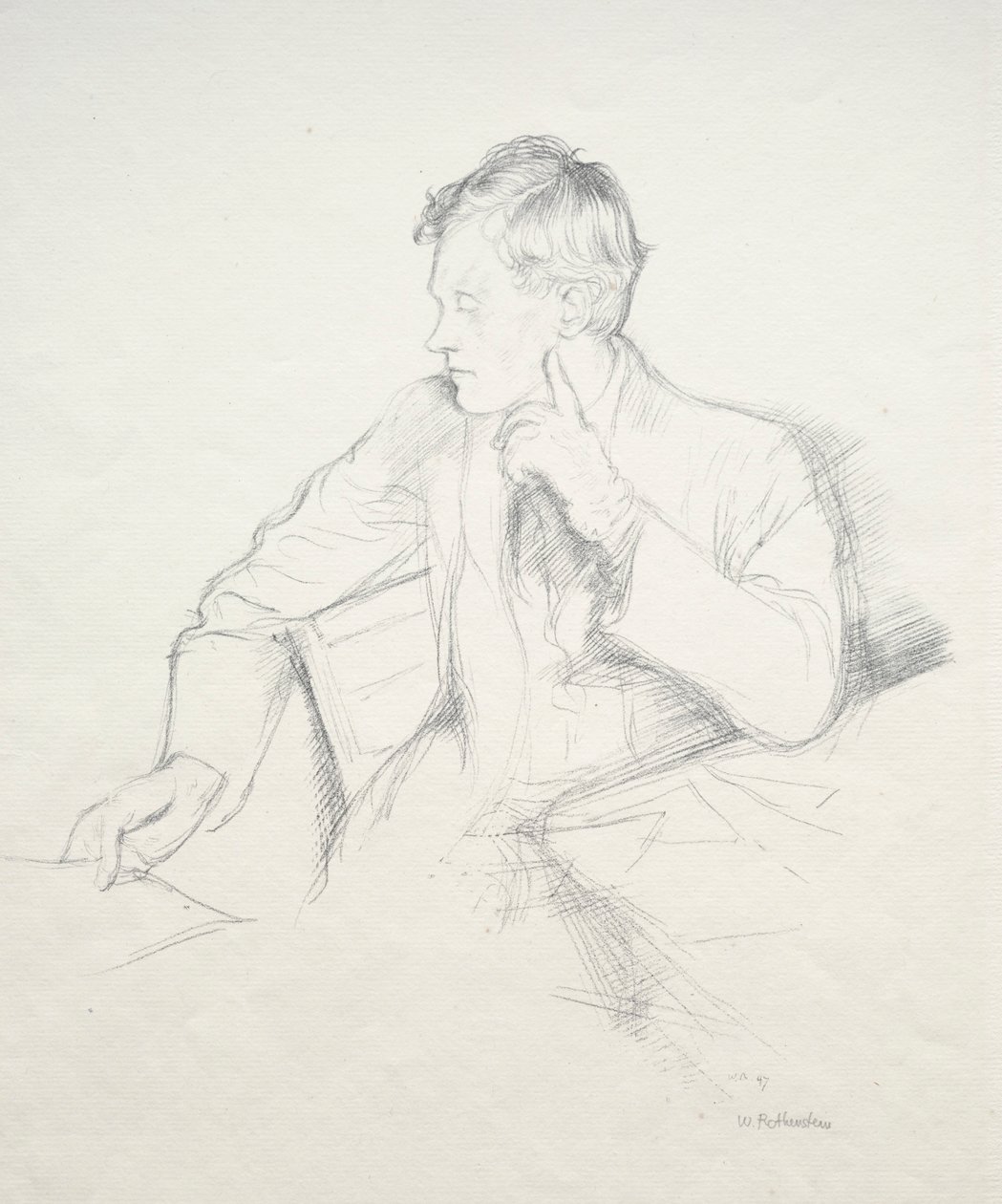 Charles Hazelwood Shannon, 1897. alkotó: William Rothenstein