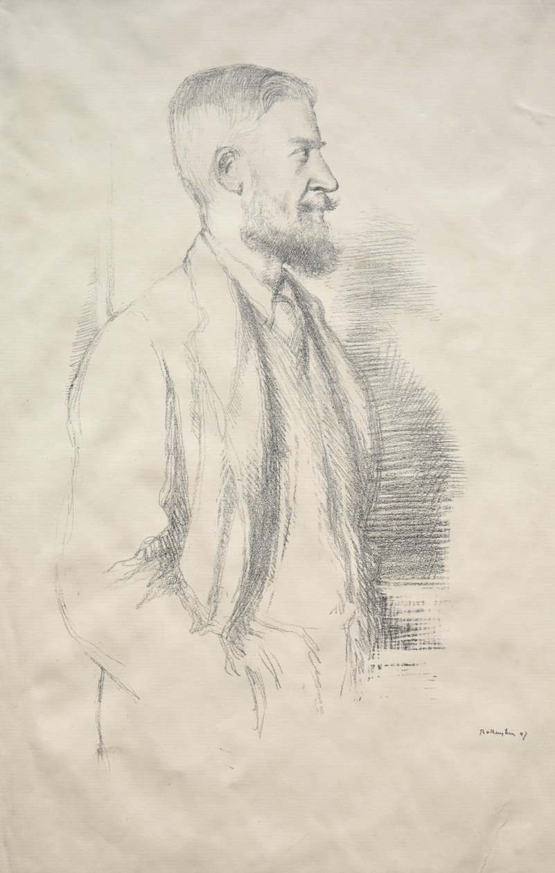 George Bernard Shaw alkotó: William Rothenstein